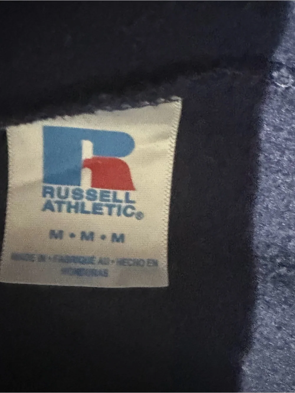 Russell Athletic Navy Sweatpants for Men